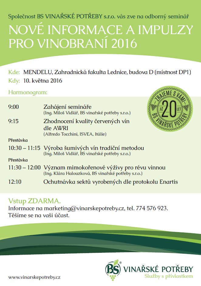 Přednáška 10. května Lednice